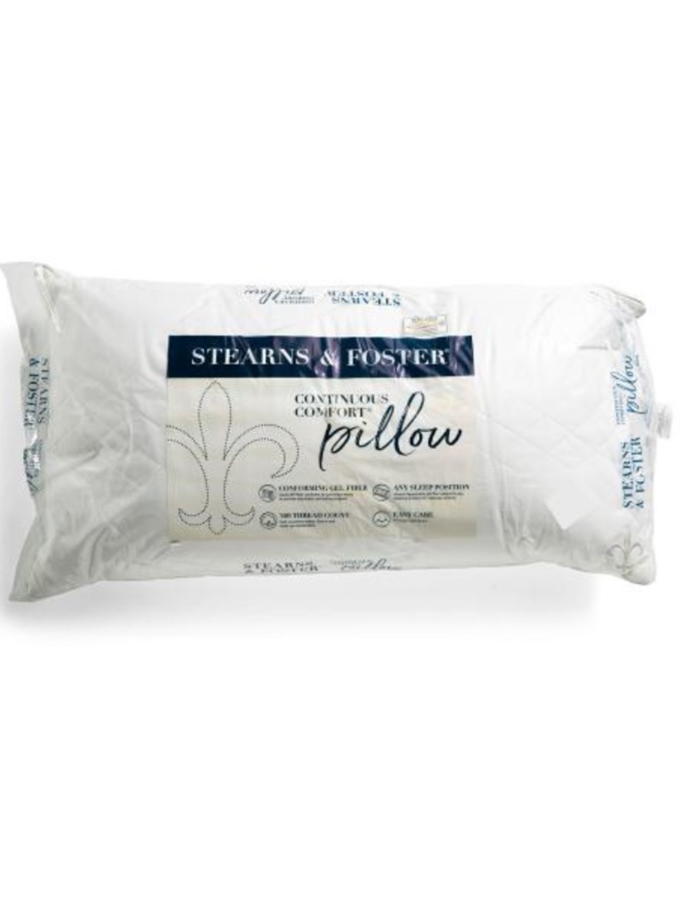 STEARNS & FOSTER 300tc continuous comfort pillow